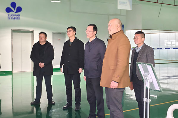 广西桂林巿科技局局长曹方明一行莅临桂林作为科技调研指导工作