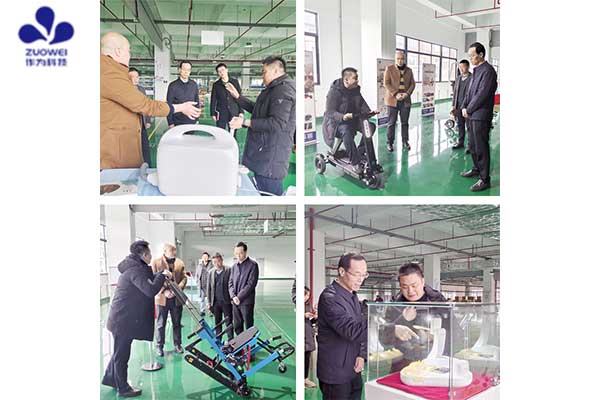广西桂林巿科技局局长曹方明一行莅临桂林作为科技调研指导工作