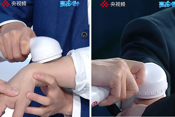 央视频报道！科技赋能养老，便携式洗浴机强势出圈