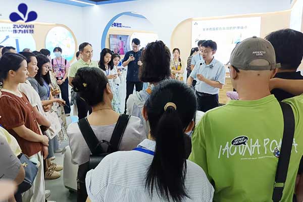 梧州市职业技术学院卫生健康学院领导莅临作为科技，共探产教融合新路径